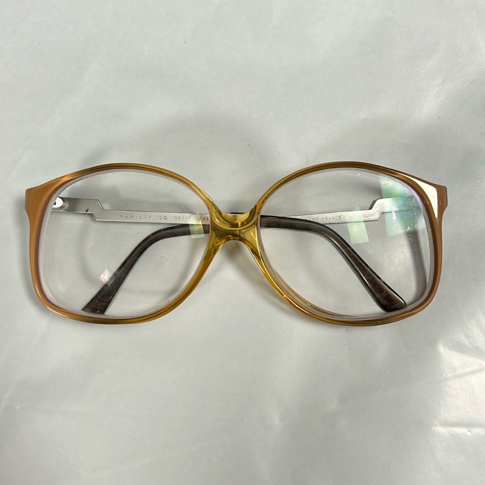 Vintage 1970s 1980s Gerard Cottet oversized Glasses Frame Made in France